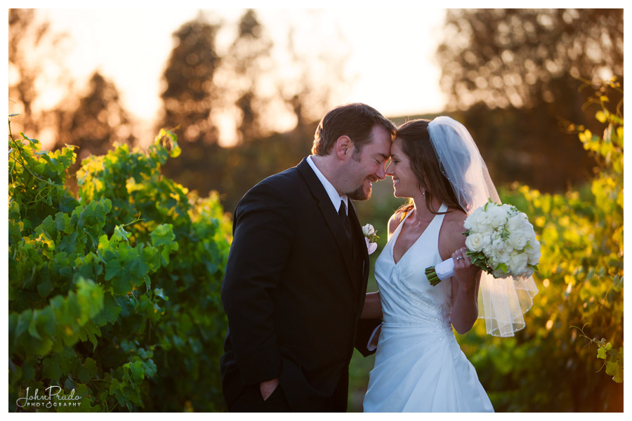 Wedding couple photograph at Falkner Temecula