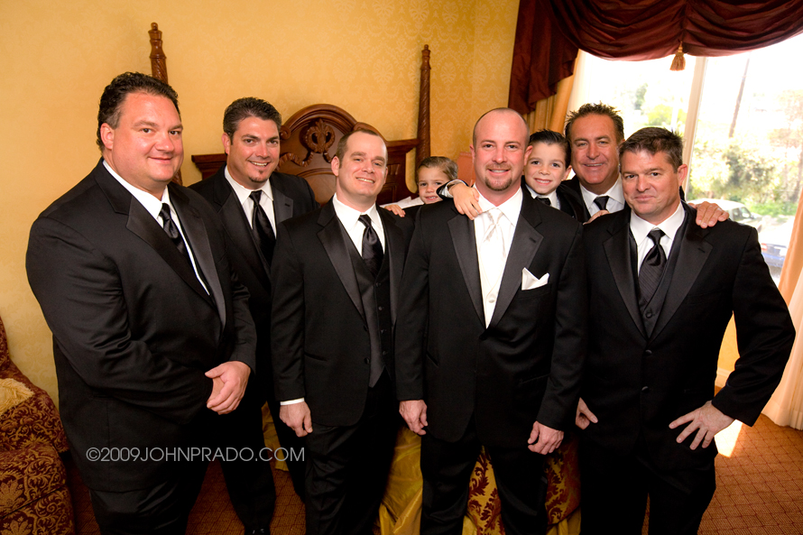 Wedding Groomsmen Photo