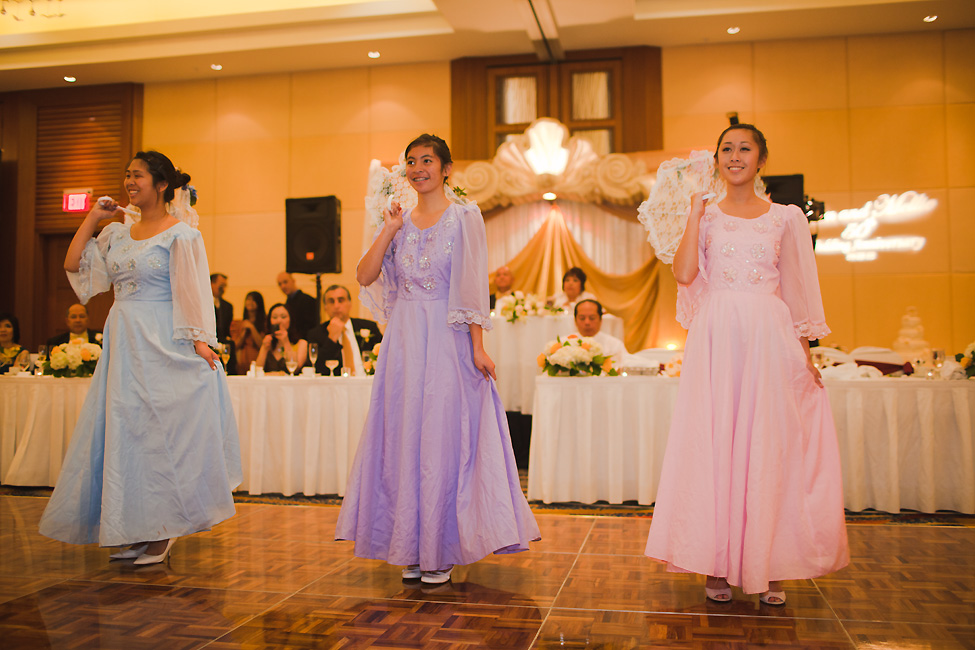 Cultural Filipino Dances at wedding 