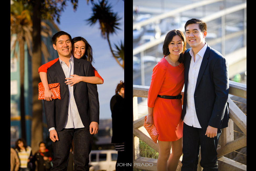 More engagement photos from this couple in Santa Monica CA 