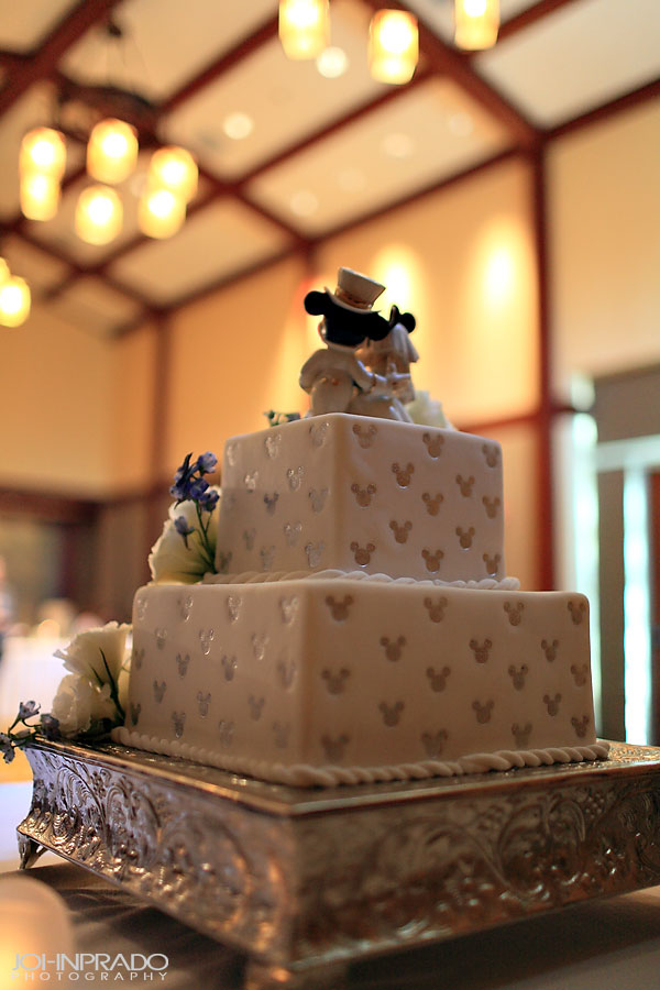 Disney wedding cake