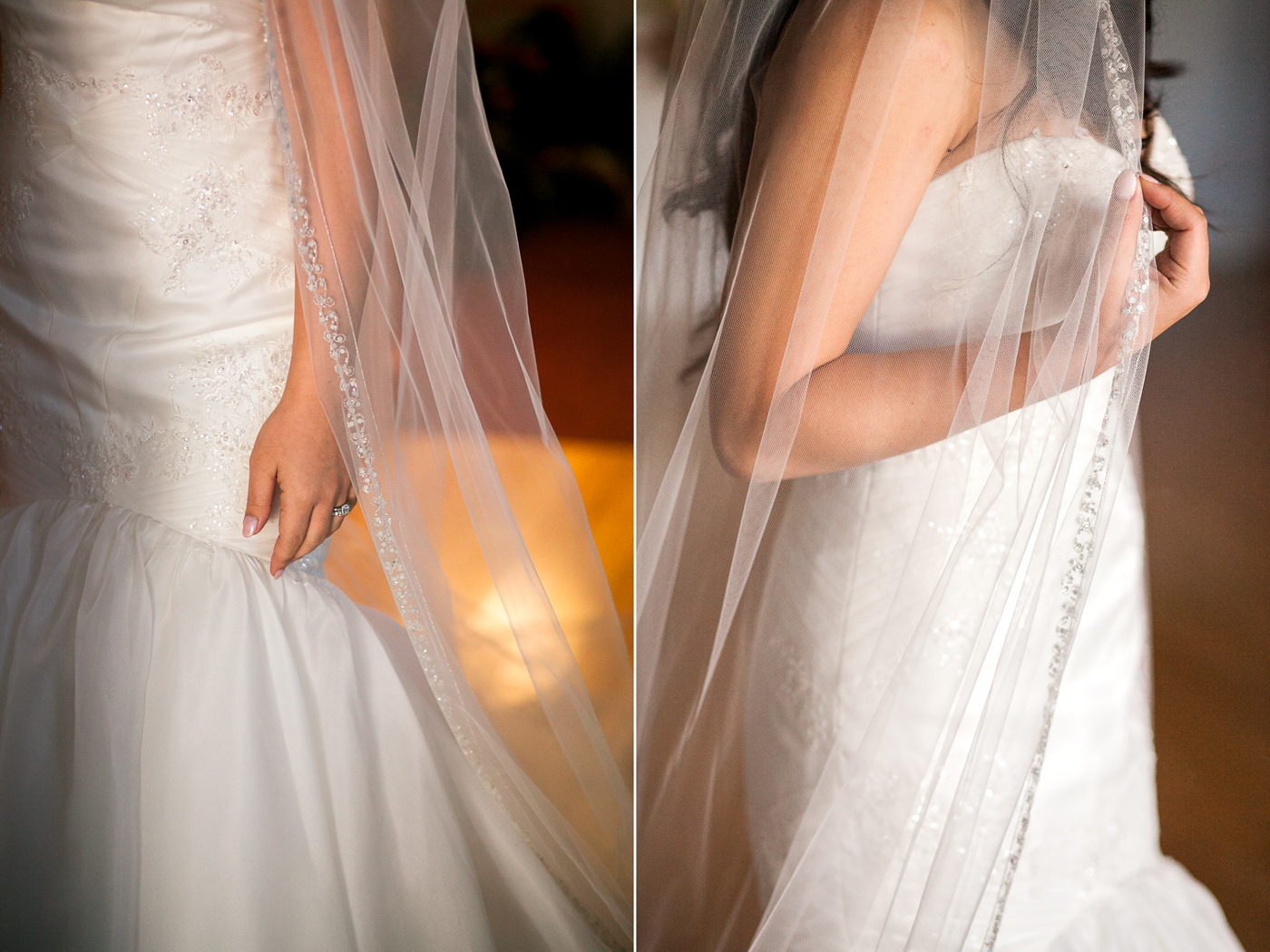 captivating wedding dress photo
