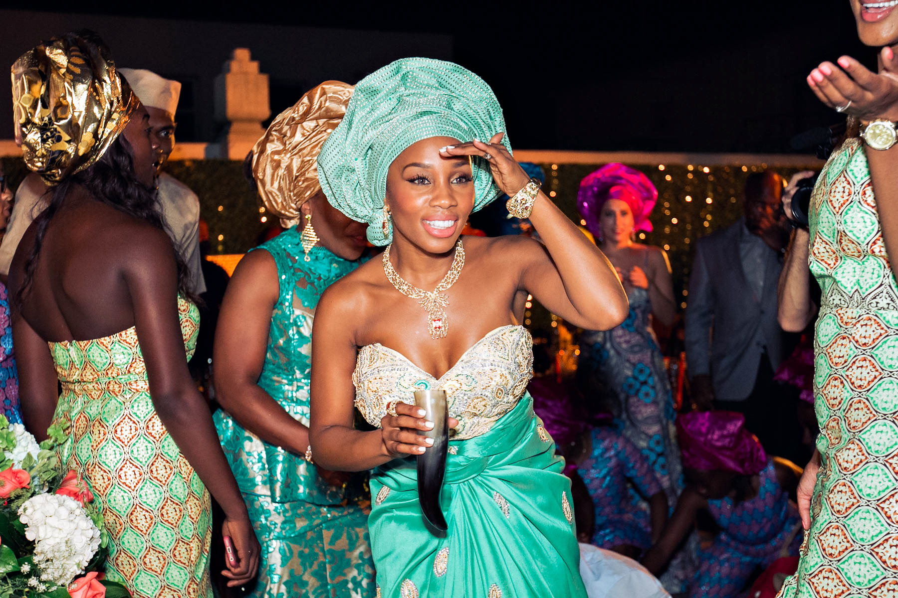 Nigerian tradition bride looks for her groom 
