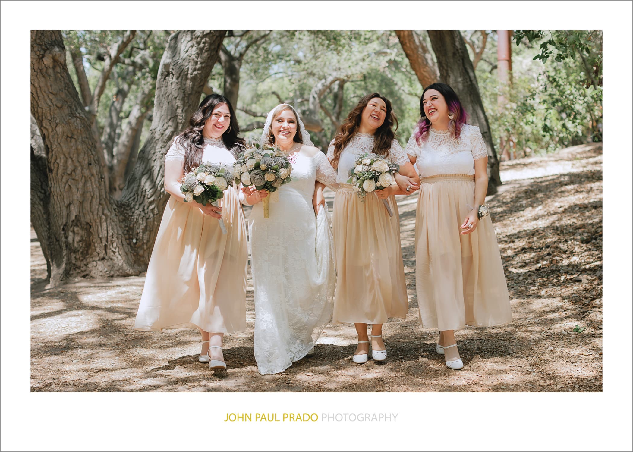 nature Color Bridesmaids Dresses